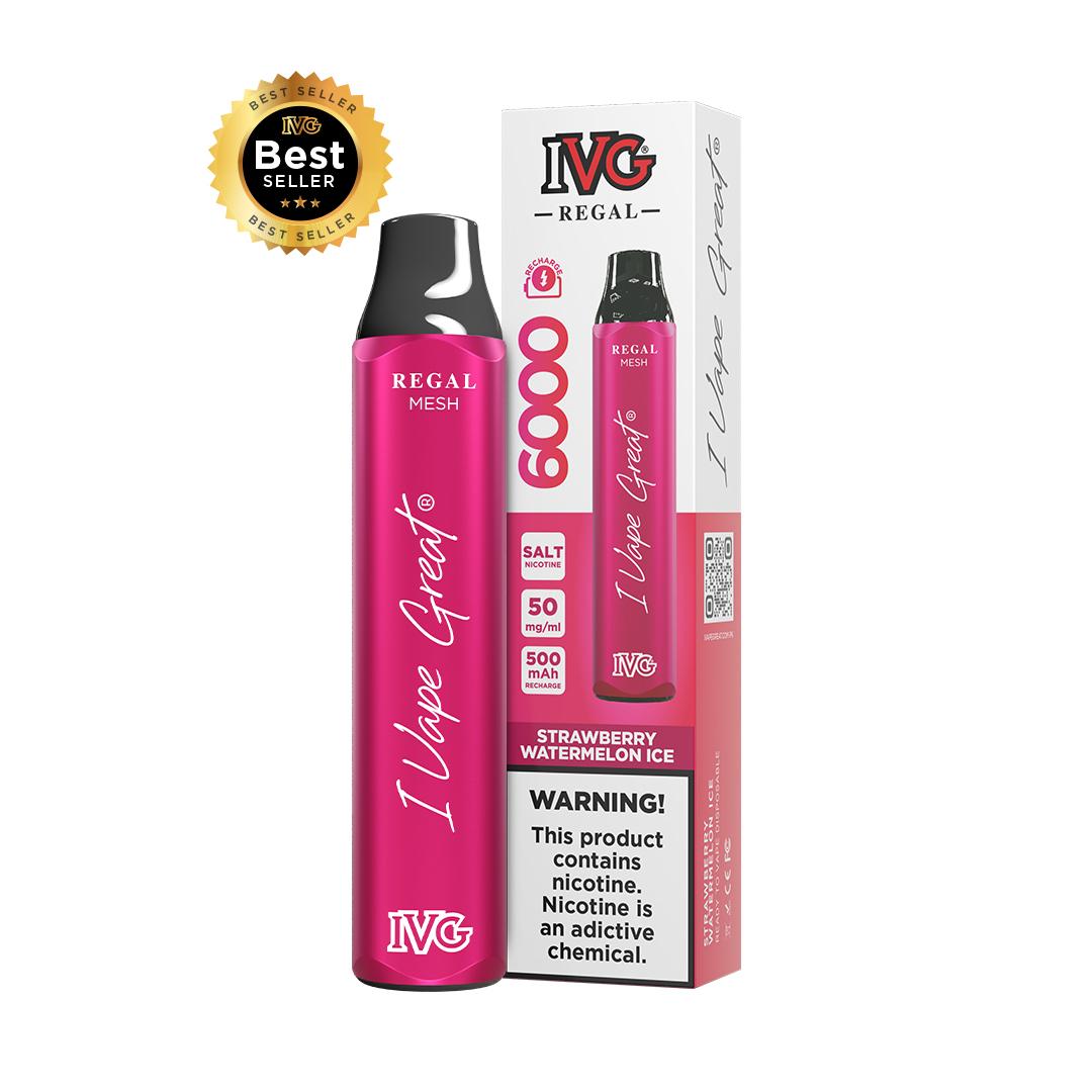 IVG Regal Disposable Vape – 6000 Puffs, 10 Flavors | Was 3300 PKR, Now 3000 PKR | Zaka Tobacco