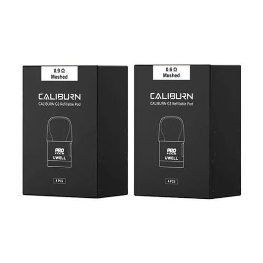 Uwell Caliburn G3 Replacement Pods – 2.5ml, 0.6Ω & 0.9Ω, PKR 800 Each