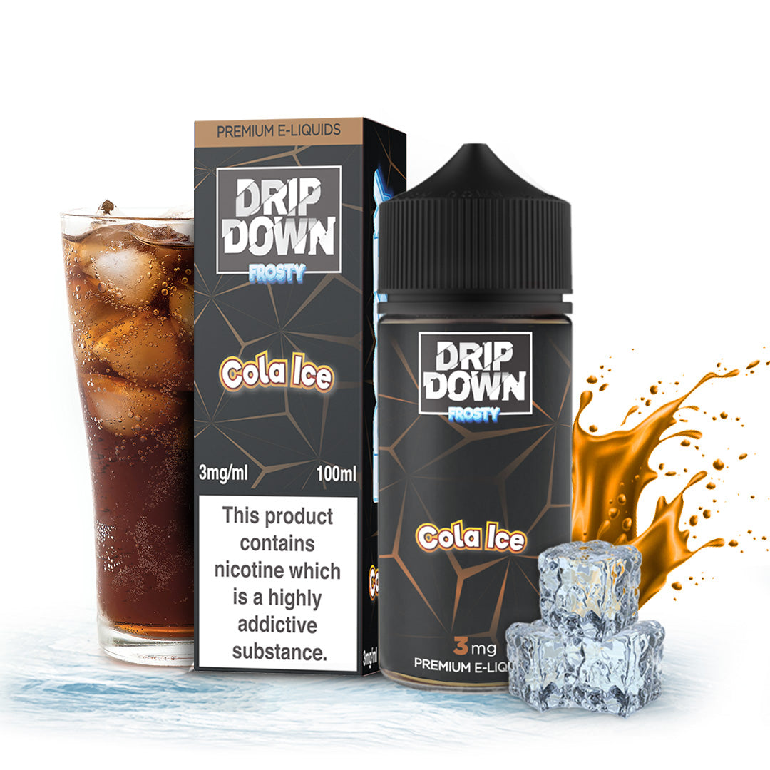 Drip Down Frosty Peach Ice 100ml (3mg) – PKR 2500 | Zaka Tobacco | Explore All Flavors