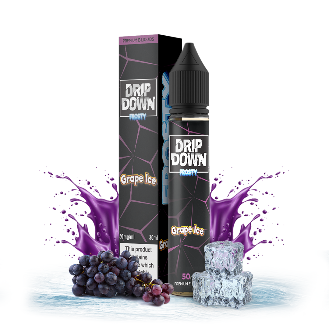 Drip Down 30ml Nicotine Salt Juices – 25mg & 50mg | Zaka Tobacco | PKR 2500