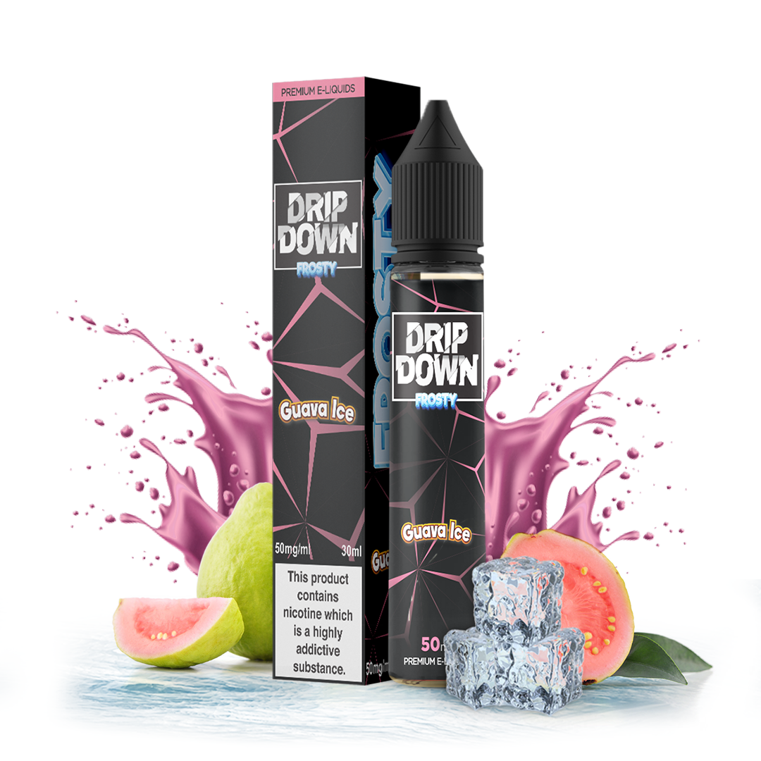 Drip Down 30ml Nicotine Salt Juices – 25mg & 50mg | Zaka Tobacco | PKR 2500