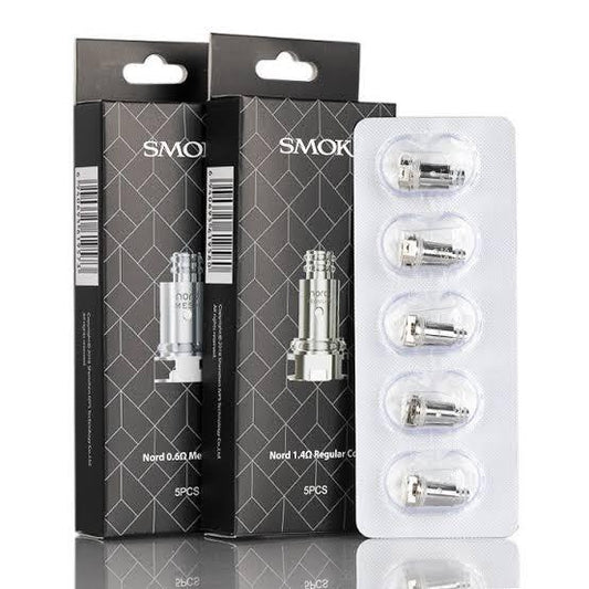 SMOK Nord Pro Replacement Coils – 0.6/0.9/1.4 ohm, 699 PKR per Pack at Zaka Tobacco