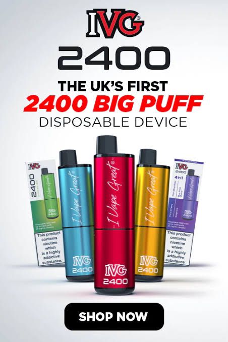 IVG Air 4-in-1 Rechargeable Vape | 4 Pods, 30mg Nicotine | Available at Zaka Tobacco for 1990 PKR